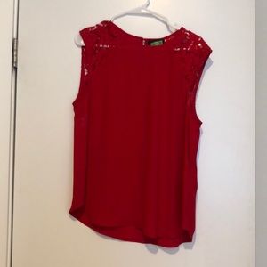 J. Crew 🔥 Red blouse